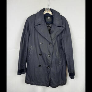 G-Star RAW Denim Peacoat Jacket Size L
